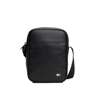Tommy Hilfiger Mens TH FLAG MINI REPORTER AM0AM14015 Crossover, BLACK, One Size