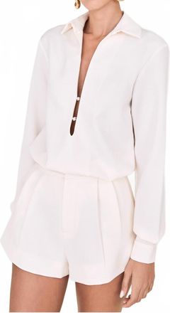 Alexis Morison Top In Ivory