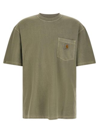 Carhartt Work in Progress Green Oversized Logo T-Shirt