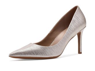 Naturalizer Anna Womens Shoes Soft Silver Metallic : 7.5 N (AA), Leather