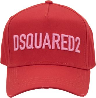 Dsquared2 unisex, Accessori, Rosso, Taglia unica, new