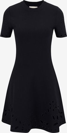 Ulla Johnson Kurzarm-Minikleid aus Jersey Fania