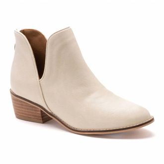 Corkys Footwear Womens Vanish Bootie In Ivory