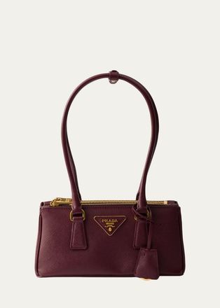 Prada Galleria Mini Saffiano Leather Top-Handle Bag