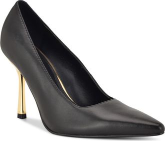 Nine West Jamiey Pointed Toe Pump in Black at Nordstrom, Size 10.5