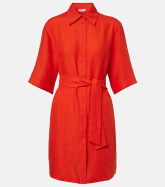 Eres S&eacute;ducteur linen shirt dress