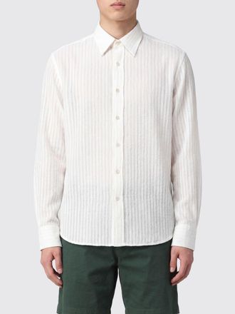 Commas Camicia di lino a righe