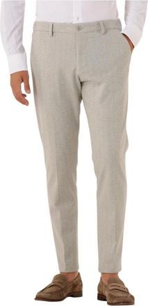 Drykorn Broeken, Heren, Grijs, W34 L34, Heren Broeken Ajend 138448