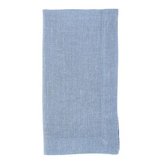 Ballard Designs Set of 4 Marseille Linen Napkins - Cornflower - Ballard Designs