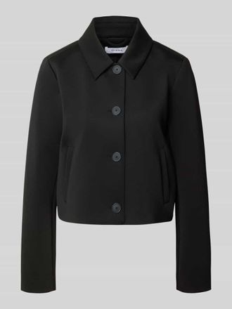 Comma Regular Fit Blazer mit Eingrifftaschen in Black, Gr&ouml;&szlig;e 44
