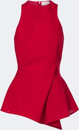 Magda Butrym Asymmetric virgin wool top