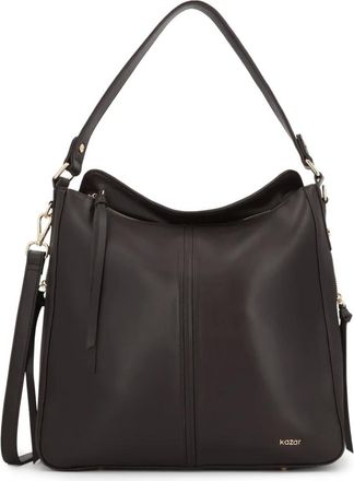 Kazar Tassen, Dames, Bruin, ONE Size, Leer, Leren Schoudertas