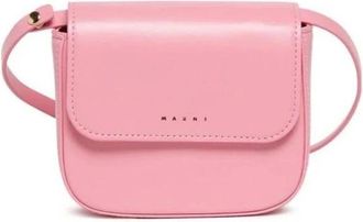 Marni Tassen, Dames, Roze, ONE Size, Polyester, Punk Schoudertas