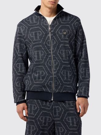 Philipp Plein Bomber PP jacquard in cotone