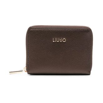 Liu Jo Accessoires, Dames, Bruin, ONE Size, Portemonnee met rits