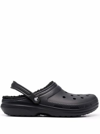 Crocs perforated-detail sandals - men - Fabric/Rubber/Rubber - 5 - Black