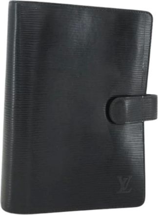 Louis Vuitton Pre-owned Accessories, female, Black, Size: ONE SIZE Pre-owned Day Planner Cover