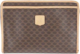 Celine Pre-owned Clutches, male, Brown, Size: ONE SIZE Pre-owned Vintage Handbag