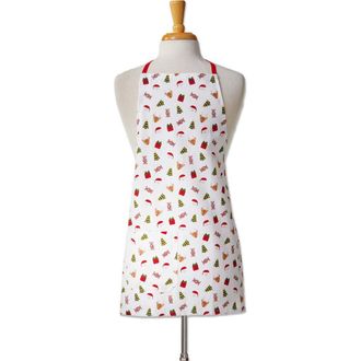 Tag Holiday Cheer Kids Cooking Apron Multicolor Cotton in Multicolored at Nordstrom
