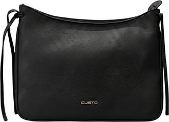 Custo Barcelona Elowen Prime Handtas - Dames - Tassen - Zwart - Maat: ONE Size Leer