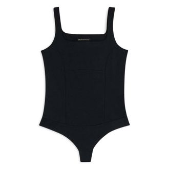 Freddy Body FREDDY Body S25WTWY6, Damen, Gr. L, EURO, schwarz, Obermaterial: 73% Polyamid PA. 27% Elasthan EL., Bodys Body