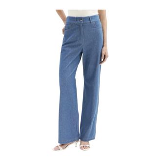 Max Mara Dames, Jeans, Blauw, Maat: L