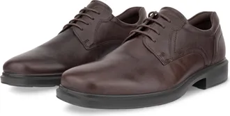 Ecco Schn&uuml;rschuh ECCO Helsinki 2, Herren, Gr. 39, braun (mokka), Nubukleder, Schuhe Schn&uuml;rschuh, Freizeitschuh, Halbschuh, Schn&uuml;rschuh mit herausnehmbarem 