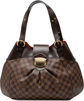 Louis Vuitton 2011 Damier Ebene Sistina GM shoulder bag - Marrone