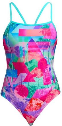 Funkita Single Strap One Piece Badeanzug für Damen | bunt