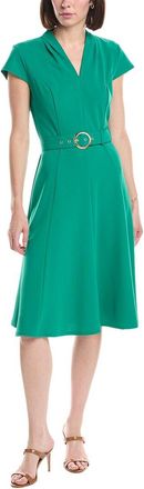 Sharagano Short Sleeve A Line Dress