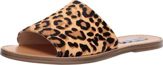 Steve Madden Gracel Flat Sandal Leopard GRAC05S1-918 Womens