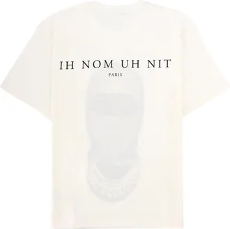 Ih Nom Uh Nit Printed Cotton T-Shirt - White