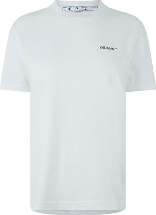 Off-white Womens Off White Off Floral Tee in Mult - Size 2XS