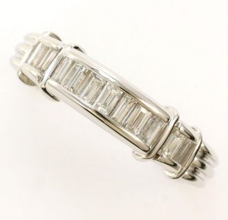 C&A Platinum 900 Band Ring (Pre-Owned)