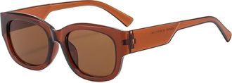 Generic Mens Outdoor Sports Sunglasses Vacation Womens Driving Sun Glasses(Orange)