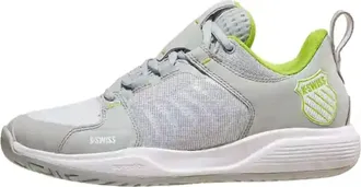 K-Swiss Womens Ultrashot Team Shoes In White/grey