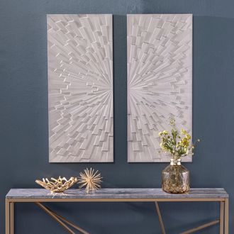 SEI Arvistra Decorative Wall Panels 2Pc Set