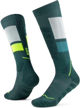 Buff Thermonet Over The Calf Skisocken - Unisex | blau
