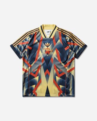 adidas Men s Arsenal FC LFSTLR Jersey Yellow / Pure Ruby / Night Indigo