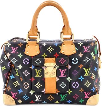 Louis Vuitton Speedy Handbag Monogram Multicolor 30 satchel - Zwart