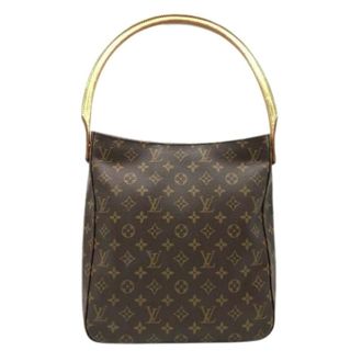 Louis Vuitton Pre-owned Shoulder Bags, female, Brown, Size: ONE SIZE Pre-owned Looping GM Shoulder Bag