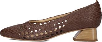 Brunate Ballerina 32378 - Dames - Pumps - Bruin - 40 EU - Leer - Schoenen