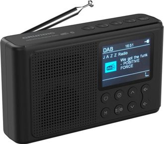Grundig Music 6500 Black Radios, Mp3 Y Reproductores De Cd, Multicolor (676923)