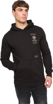 Crosshatch Mannen Jamolat Hoodie (Zwart)