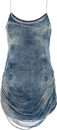Diesel Mujer, Vestidos, Azul, Talla: S