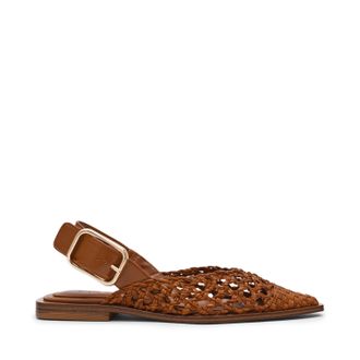 Steve Madden Shay-W Flat Shoe COGNAC