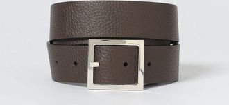 Orciani Cintura Micron Double Orciani reversibile in pelle martellata