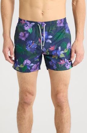 BOSS Piranha Board Shorts in Medium Purple at Nordstrom Rack, Size Xx-Large