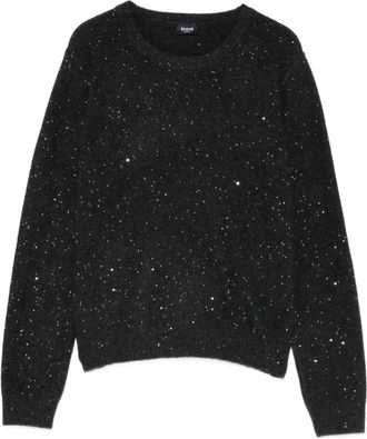 Marella Ruth embellished sweater - Grey