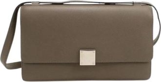 Celine Pre-owned Vintage Schoudertas - Dames - Vintage Schoudertas - Grijs - ONE Size - Leer - Vintage